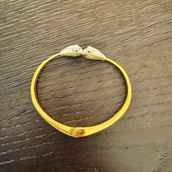 Kate Spade Hinged Gold Bangle - Picture 3 of 8